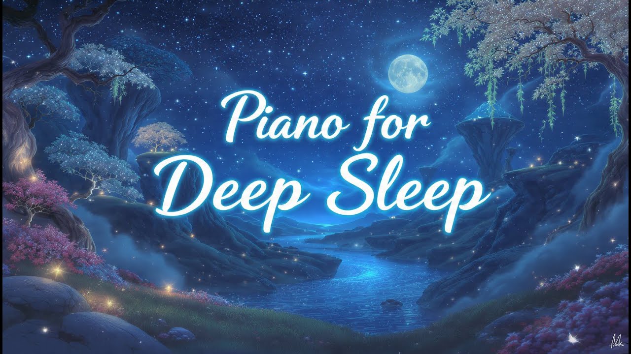 Dreamy Serenity ☁️ Best Sleepy Piano Mix for Peaceful Night Rest