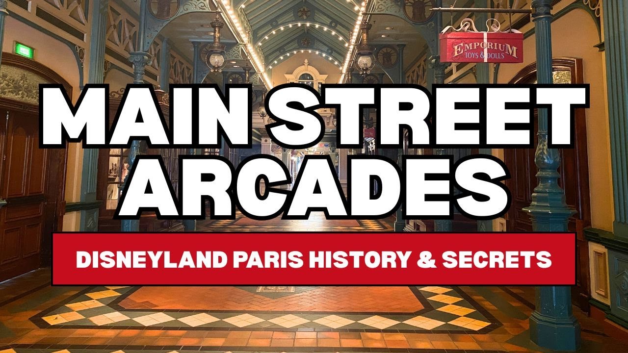 History and Secrets of Liberty and Discovery Arcades Disneyland Paris