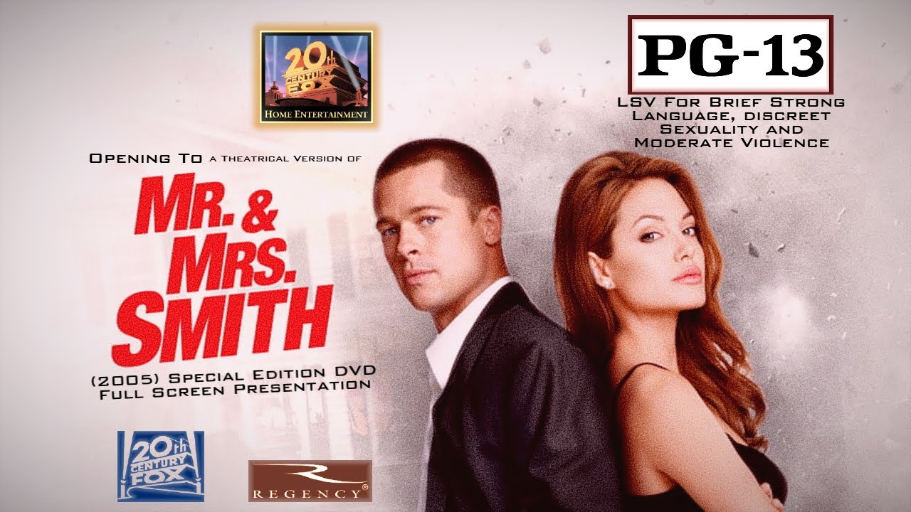 Opening to Mr  and Mrs Smith (Theatrical Version) (2005) DVD
