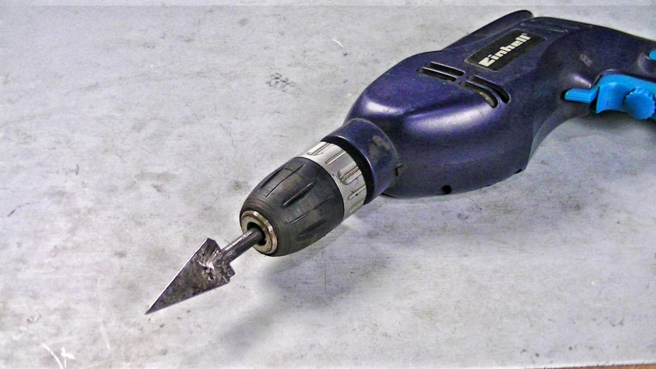How to make different type of drill bit simple and  very easy | DIY