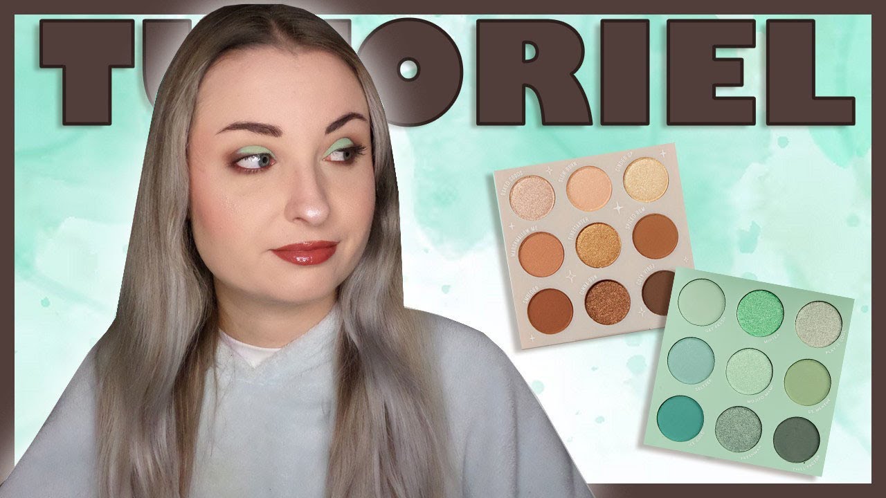 ♡   NEUTRAL MINT MAKEUP - COLOURPOP 🤎💚