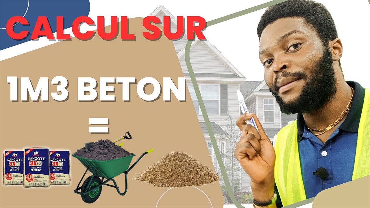 COMMENT DETERMINER LA QUANTITE DE CIMENT, SABLE  ET GRAVIER DANS 1M3 DE BETON. VOLUME DU BETON