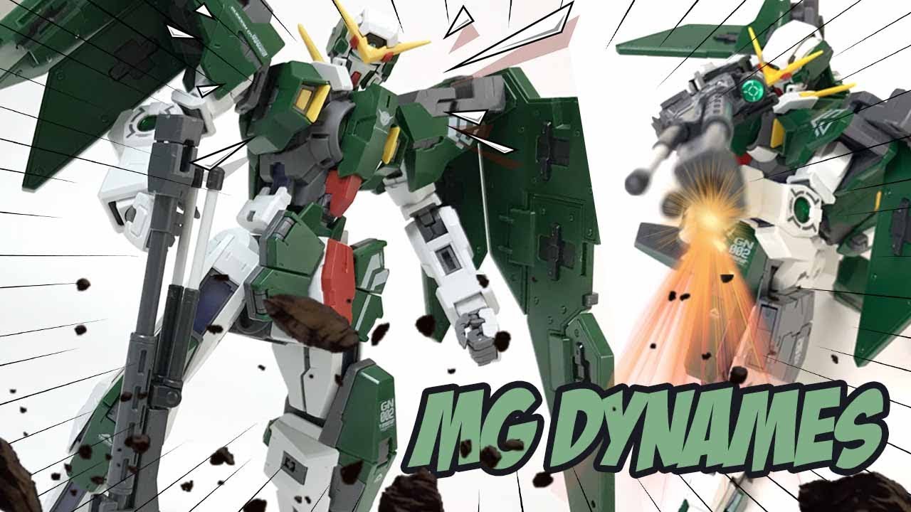 One of Gunpla Masterpiece - MG Gundam Dynames Speed Build Review