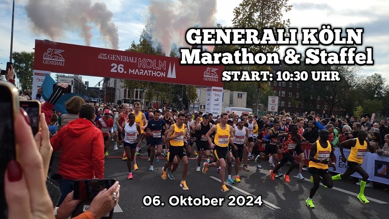 Generali Köln Marathon 2024// START 