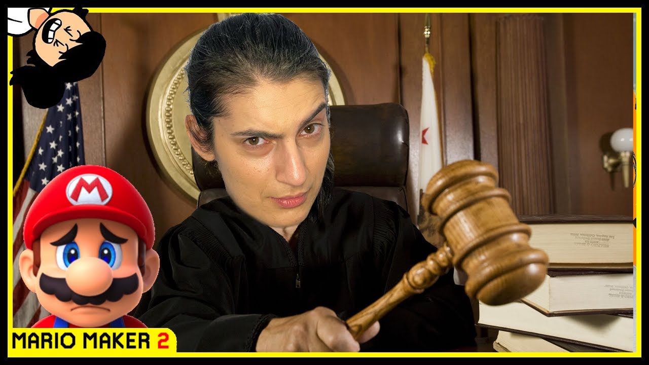 Judge Geek Gives The Verdict On One Screen Troll Levels! Super Mario Maker 2