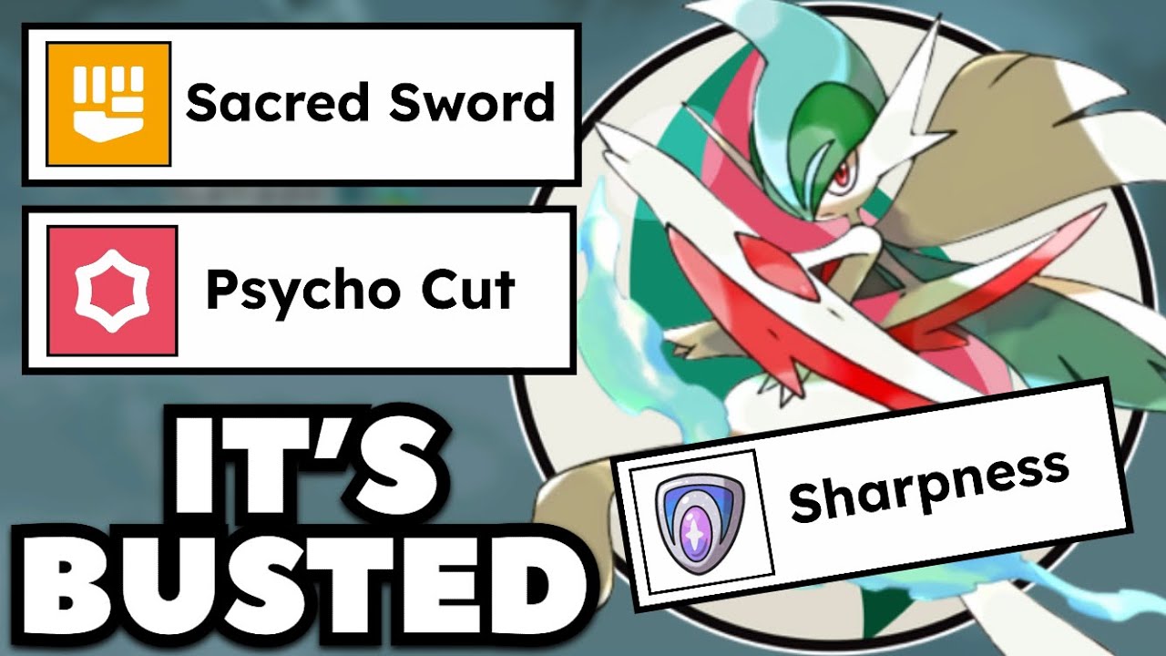 What If Mega Gallade had Sharpness as it’s ability?? | Legends ZA OU