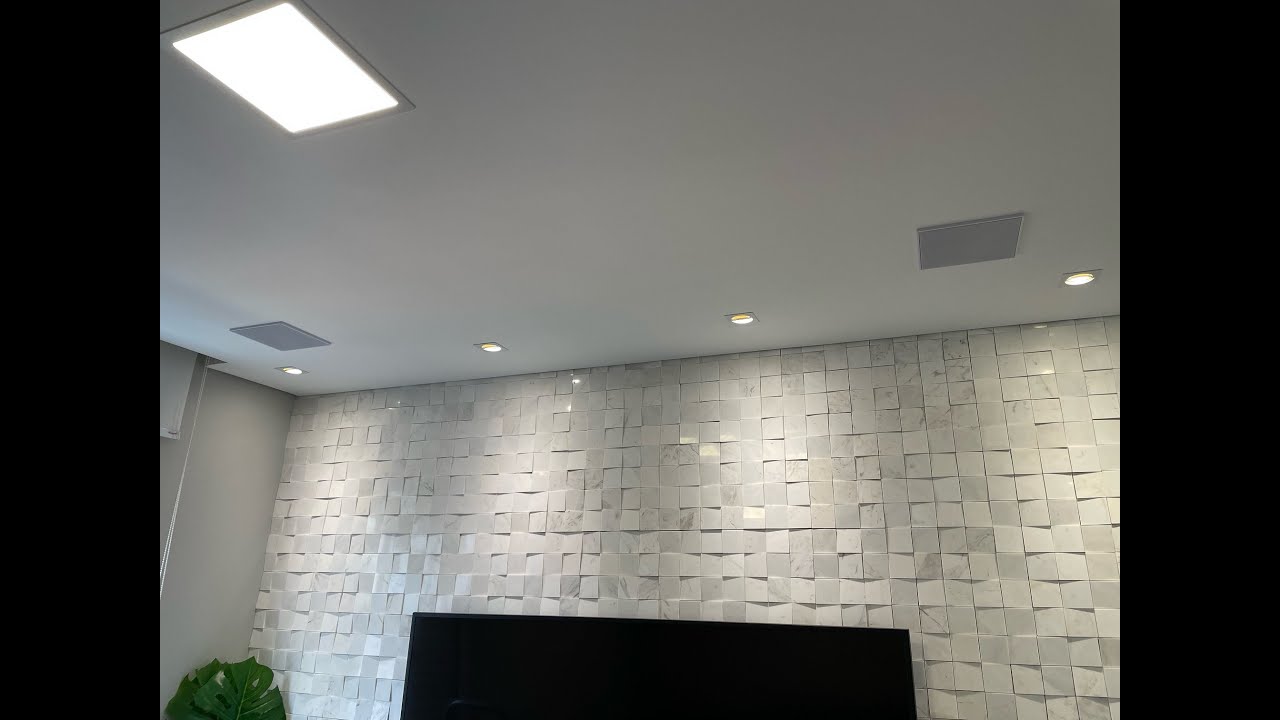 Kit som ambiente invisível bluetooth AudioAmp 60w
