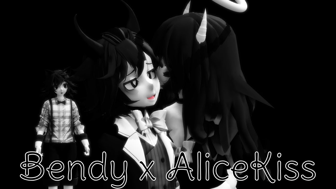 MMD Bendy x Alice a Small Kiss