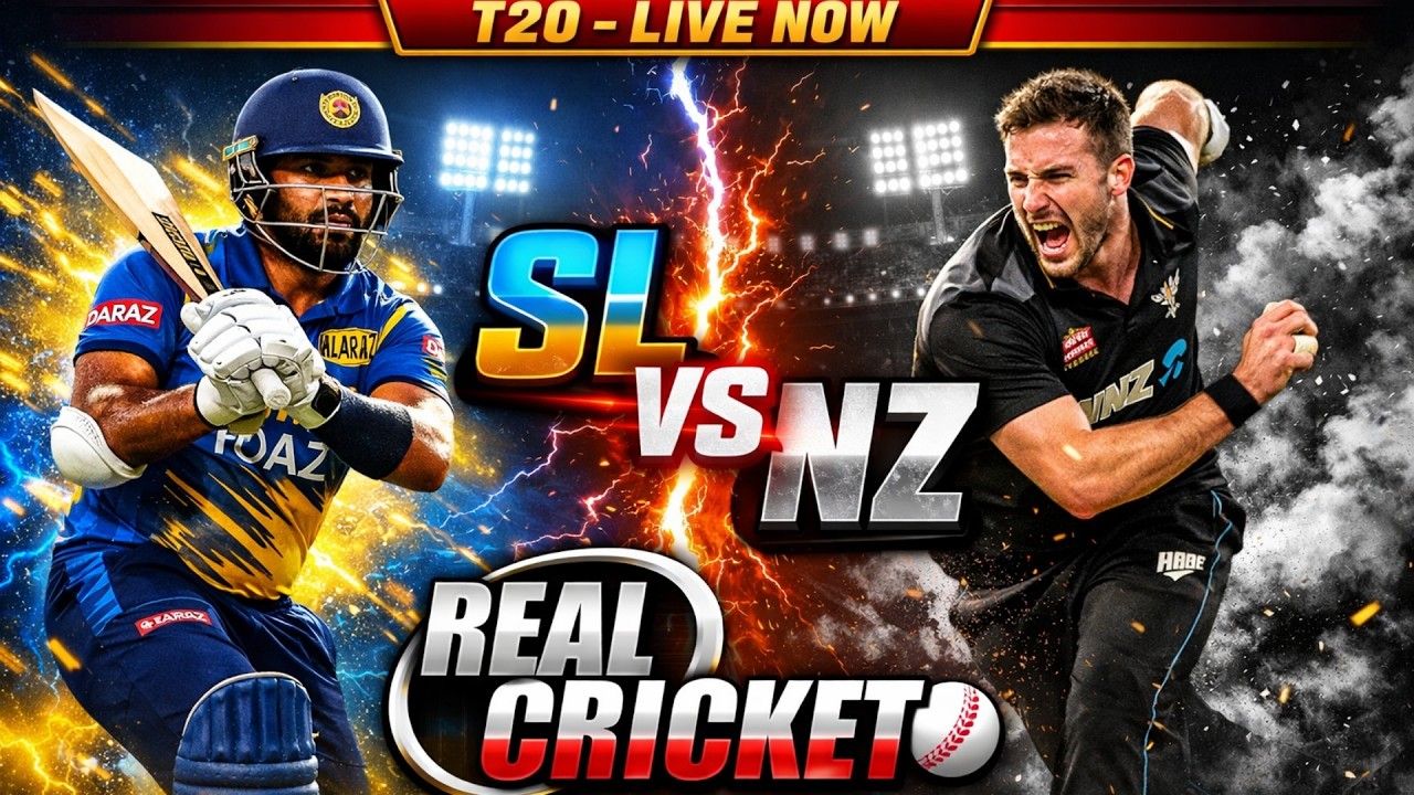 🔴 Sri Lanka vs New Zealand Super 8 ICC Men's T20 World Cup 2026 T20 Match