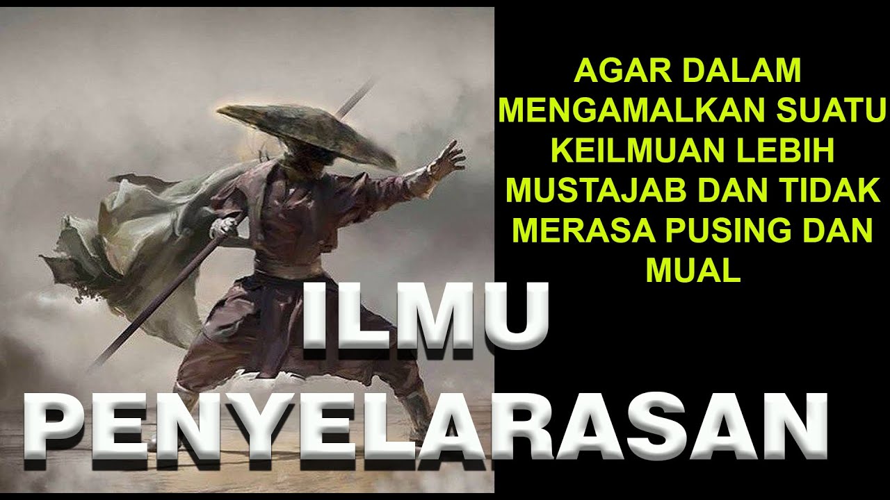 ILMU PENYELARASAN BERGUNA UNTUK BERBAGAI KEILMUAN