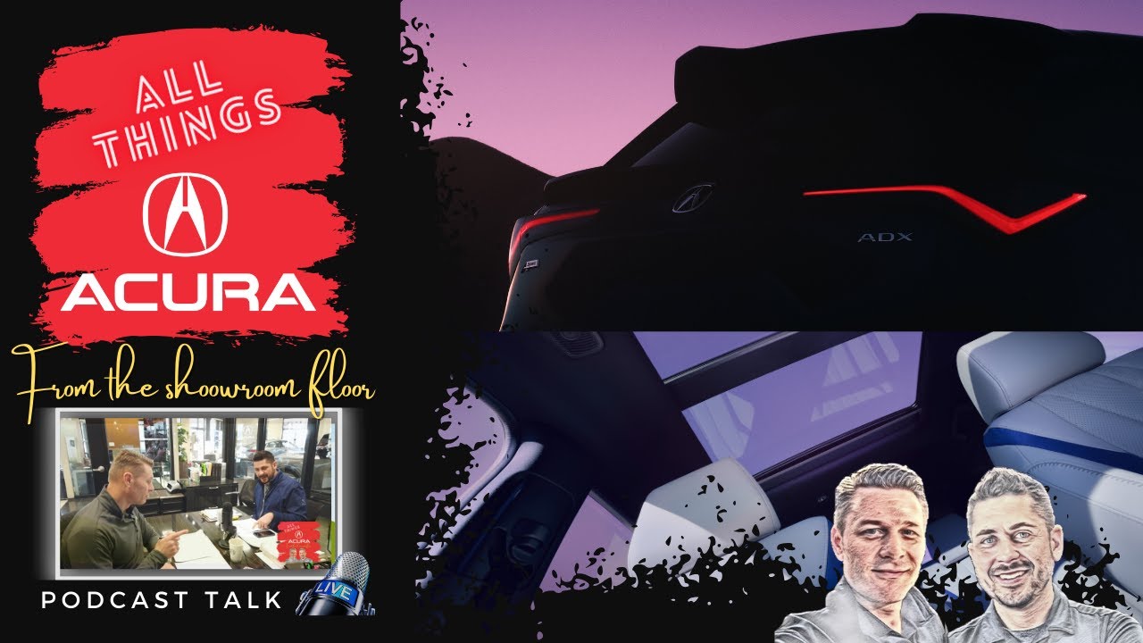 Мы затронем Acura MDX 2025 года, изменения в RDX и совершенно новый ADX.