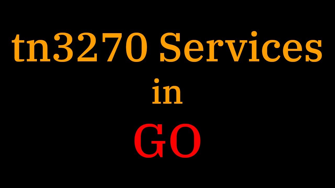 [025] Библиотека Go для создания 3270 сервисов