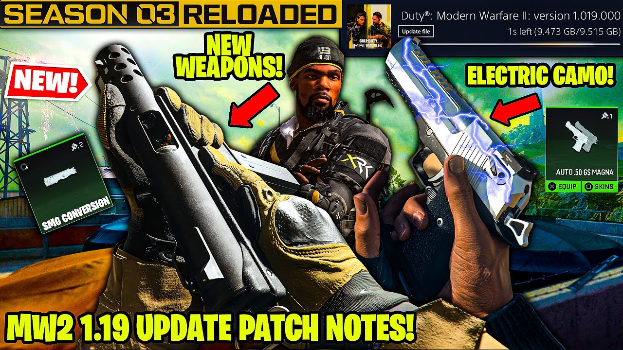 NEW MW2 UPDATE 1.19 😍 NEW FTAC SIEGE, GS MAGNA GAMEPLAY, NEW CAMOS! (Modern Warfare 2 1.19 Patch)
