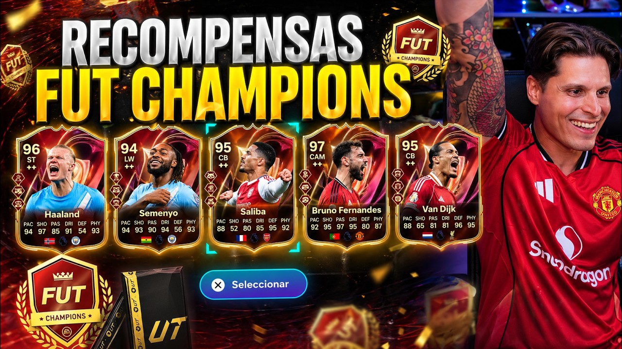 Sacamos TOTS ROJOS de la PREMIER INCRE&Iacute;BLES en las RECOMPENSAS de FUT CHAMPIONS!!🔥