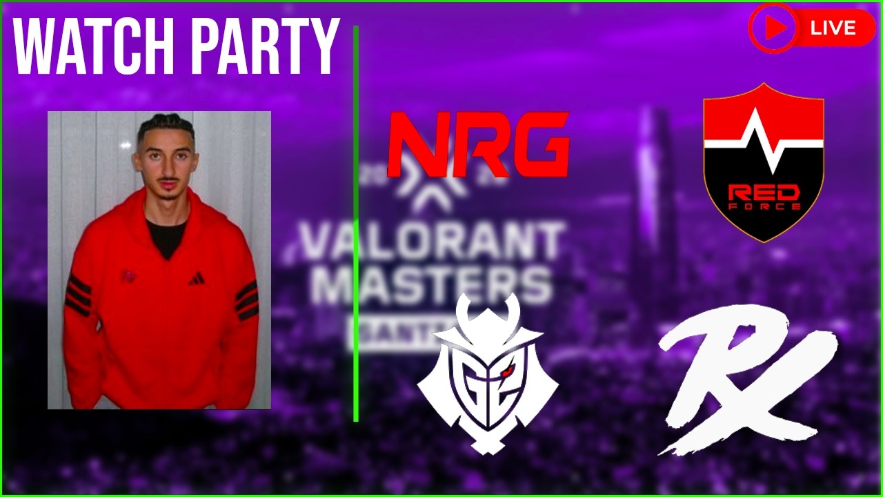 🌟NRG vs NS & G2 vs PRX 21:00 - VCT Masters Santiago #vctwatchparty 🌟