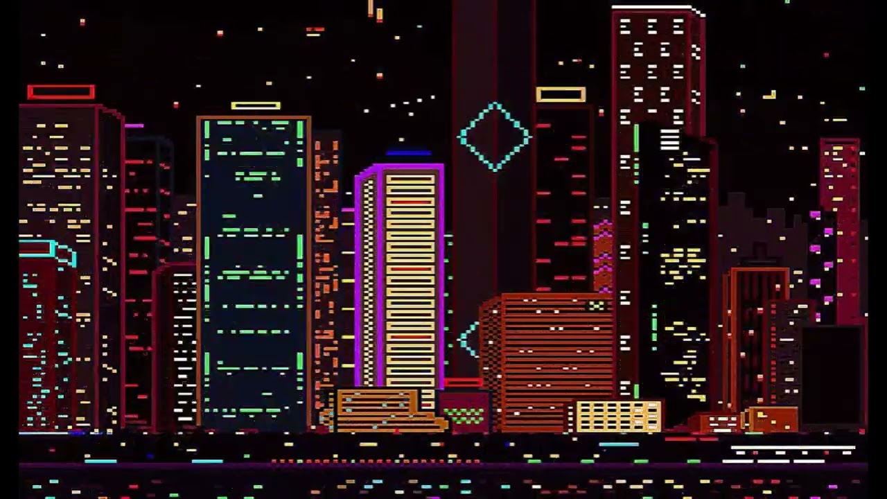 Neon Pulse Cascade