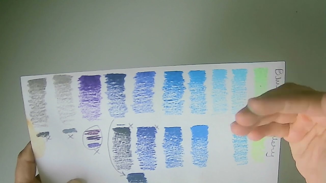 Mungyo blue box vs Gallery oil pastels