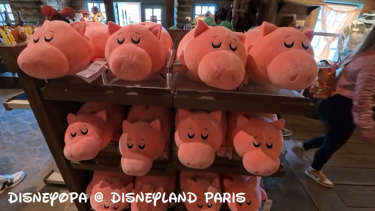 THUNDER MESA MERCANTILE BUILDING 1/2 - SHOP WALK - Disneyland Paris - DisneyOpa