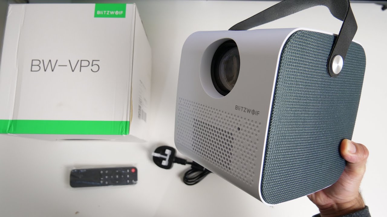 BlitzWolf BW-VP5 720p - Super Budget LED Projector - Only £70 -  120