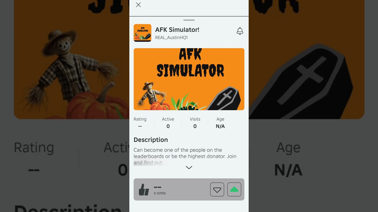 Become a leaderboard member in our game! #afk #afksimulator #game #play #roblox #trending #turkey