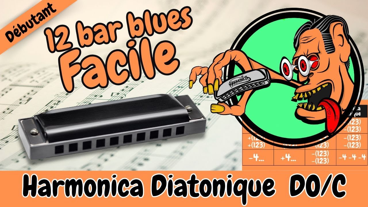 👌 Apprenez à jouer un solo Blues facile à l’harmonica