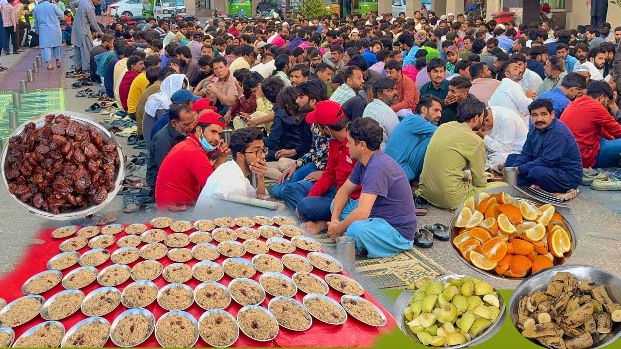 RAMADAN FREE IFTAR FOR 5000 PEOPLE IN PAKISTAN || PAKISTAN BIGGEST IFTAR IN RAMADAN