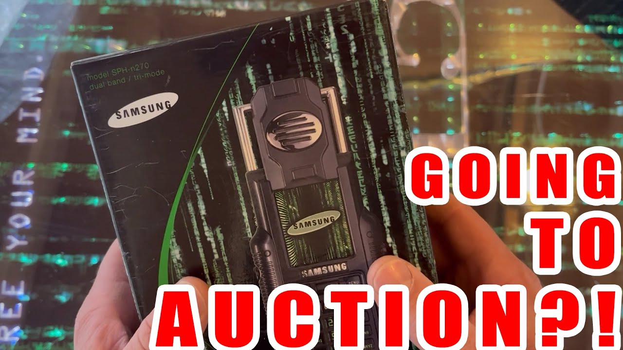 I'm Selling My Samsung SPH-N270 Matrix Phone!?