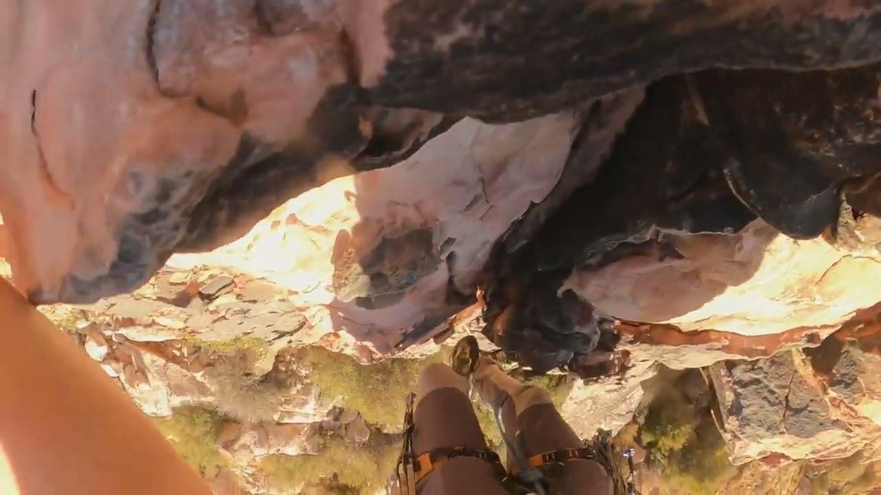 Pitch One of Birdland 5.7+ ~ Rock Climb Red Rock, Nevada