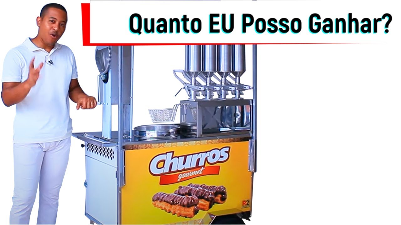 Carrinho de Churros Gourmet | É esse. 😱