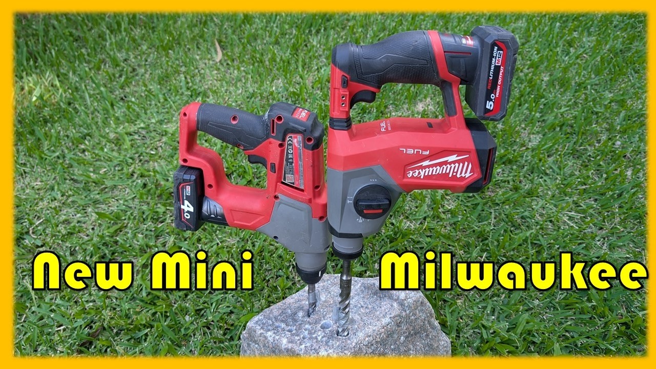 New Milwaukee M12 2508: good for rock bolting? How many holes? M12FHAC160