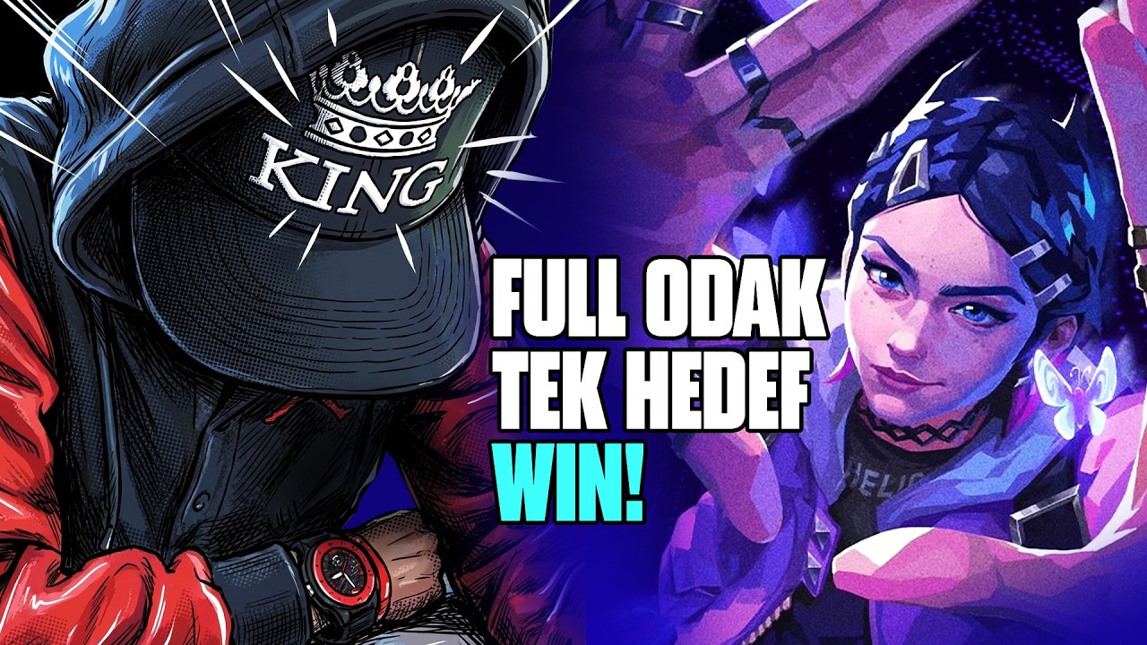 FULL ODAK TEK HEDEF WIN! | VALORANT DERECELİ