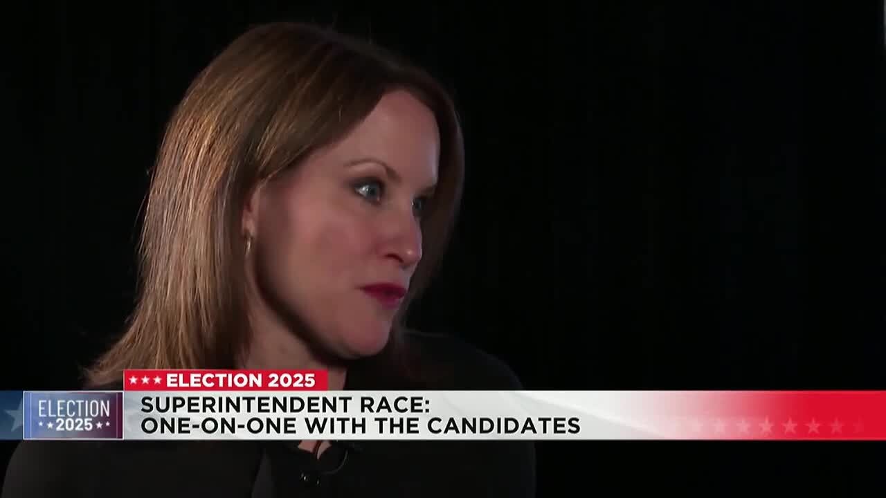 State Superintendent candidate one-on-one