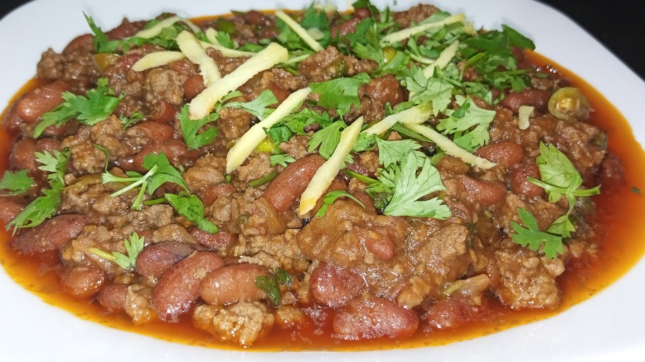 Rajma Lobia / Red Lobia with keema recipe | Cook with Farah