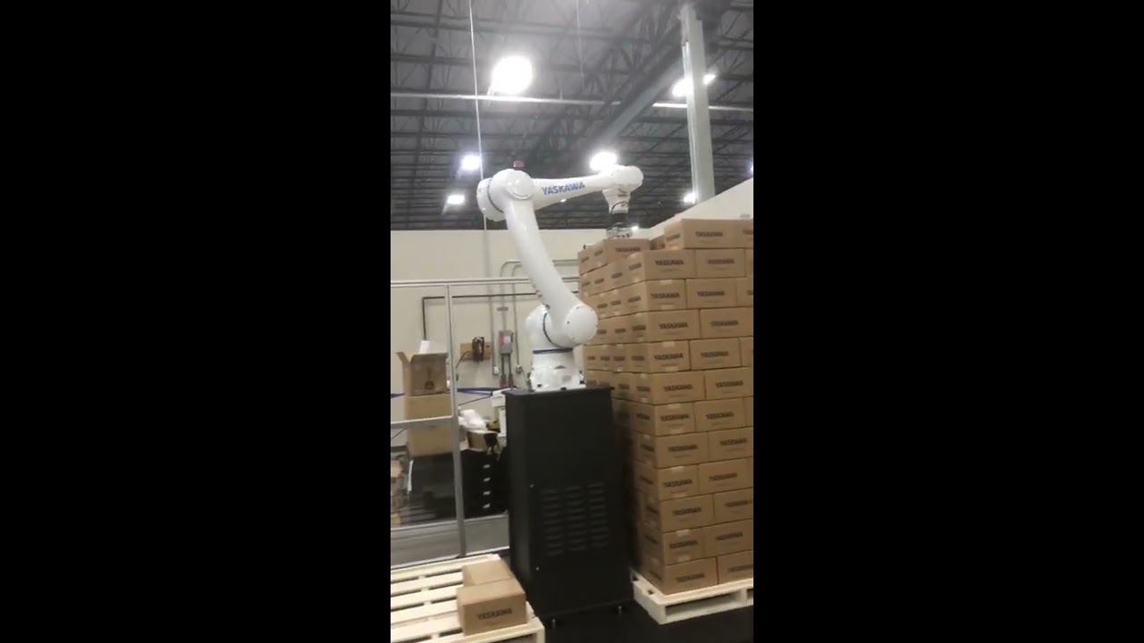 Yaskawa HC20 Cobot Palletizing Demo