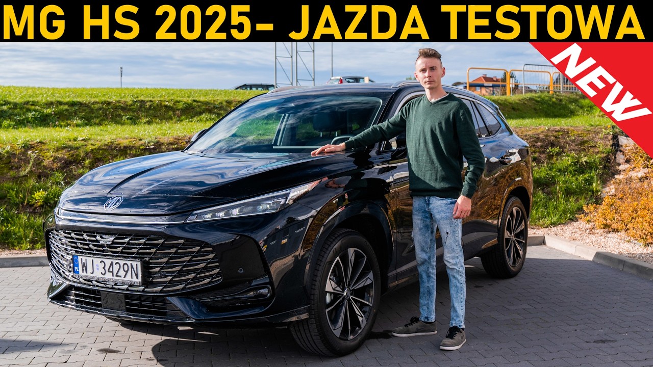 MG HS 2025 - Test, recenzja i jazda (Spalanie, zawieszenie, hałas)