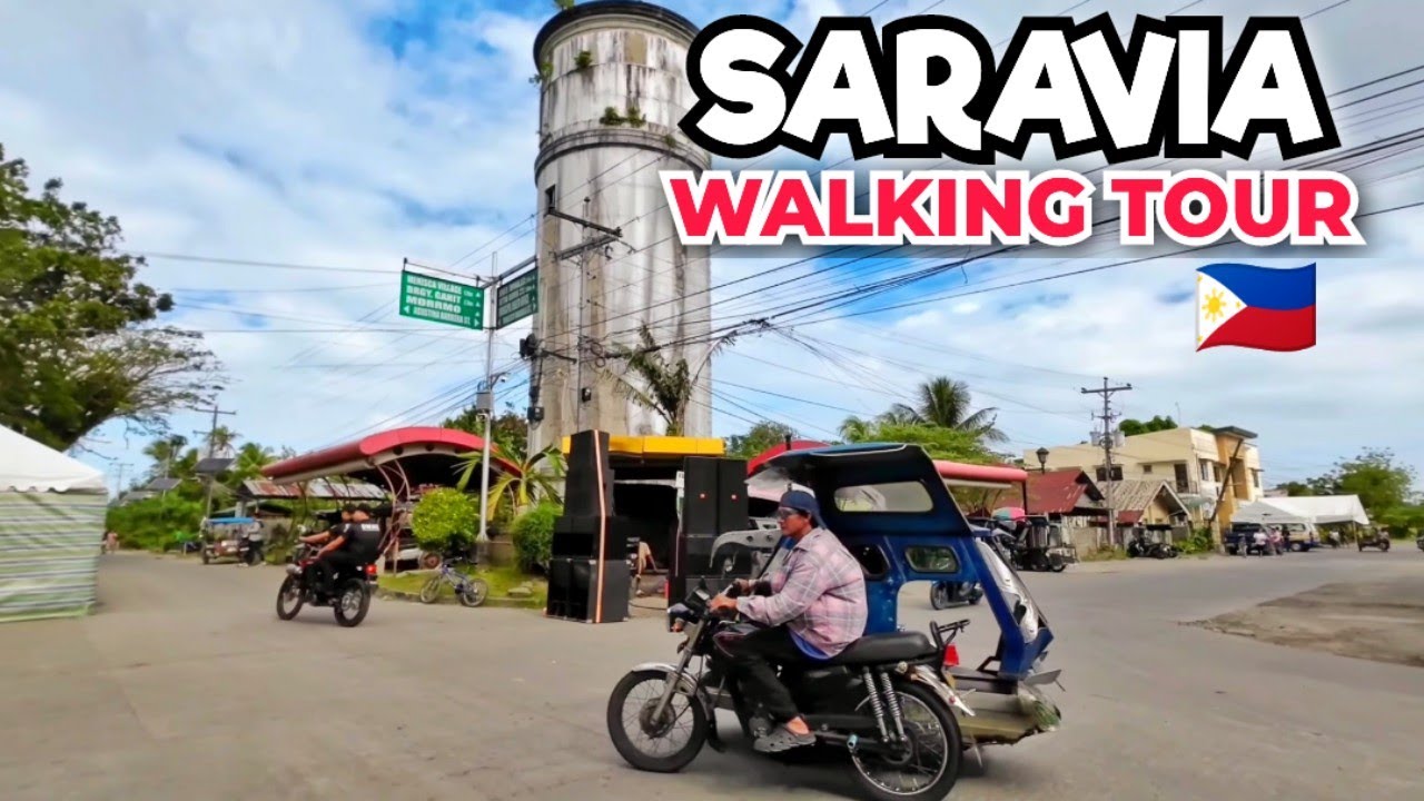 E. B. MAGALONA (SARAVIA) | 4K | Negros Occidental PHILIPPINES | ASMR #walkingtour