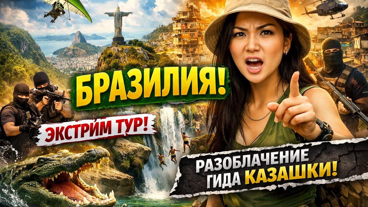 ОПАСНАЯ ⚠️ БРАЗИЛИЯ