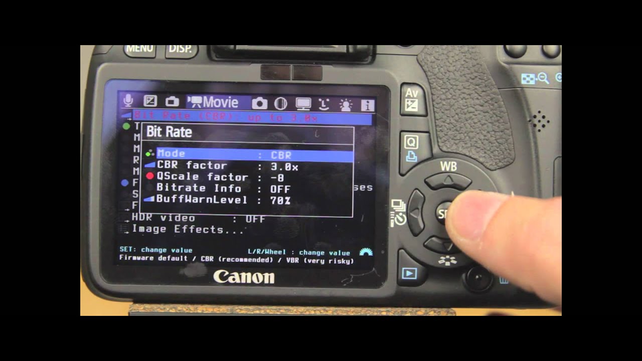 Magic Lantern Version 2.3 Walk Through for Canon T2I Part 2