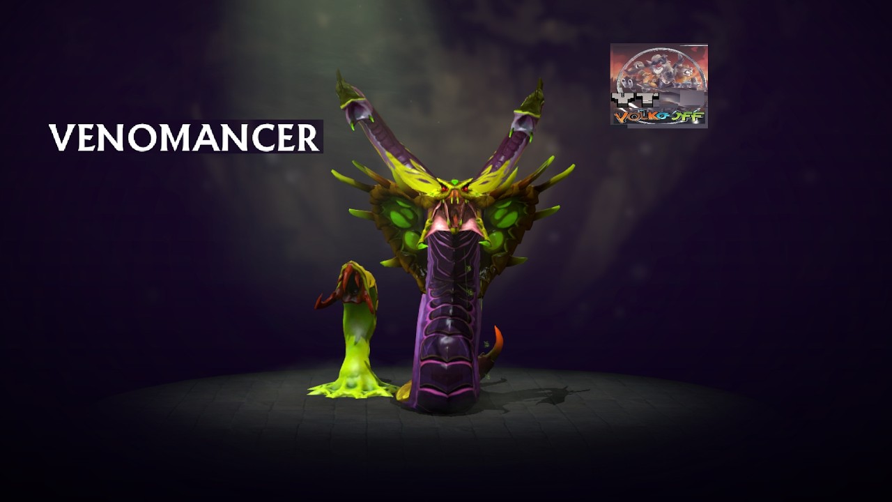 Dota 2 / ВЕНОМАНСЕР СБОКУ СПРАВА!