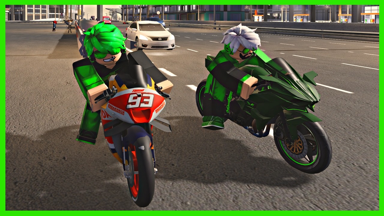 Darlung & Wak Darlung Beli Motor GP Untuk Dipakai Balapan Jalur Kematian  Di Roblox