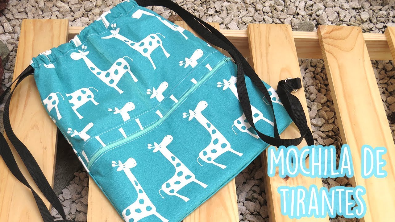 Aprende a coser un Mochila de Tirantes