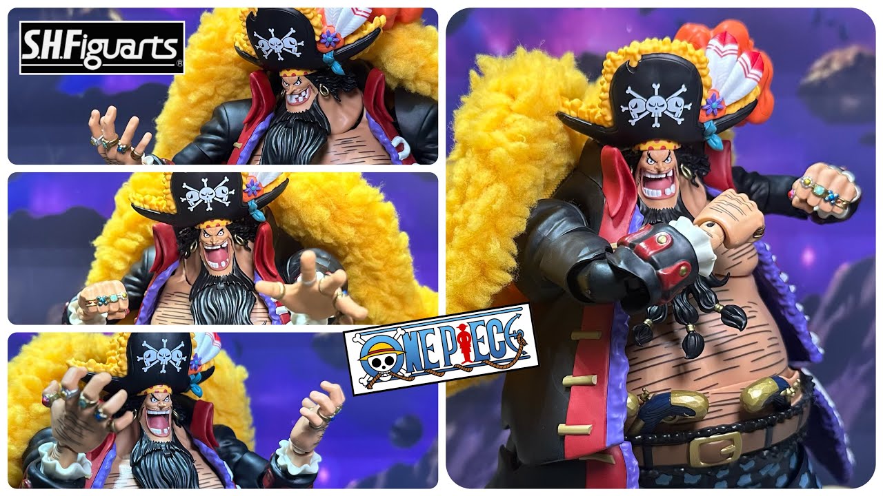 S.H.Figuarts ONE PIECE MARSHALL.D.TEACH -FOUR EMPERORS- / SHF 海賊王 黑鬍子 馬沙路·D·狄切  #actionfigures #toys
