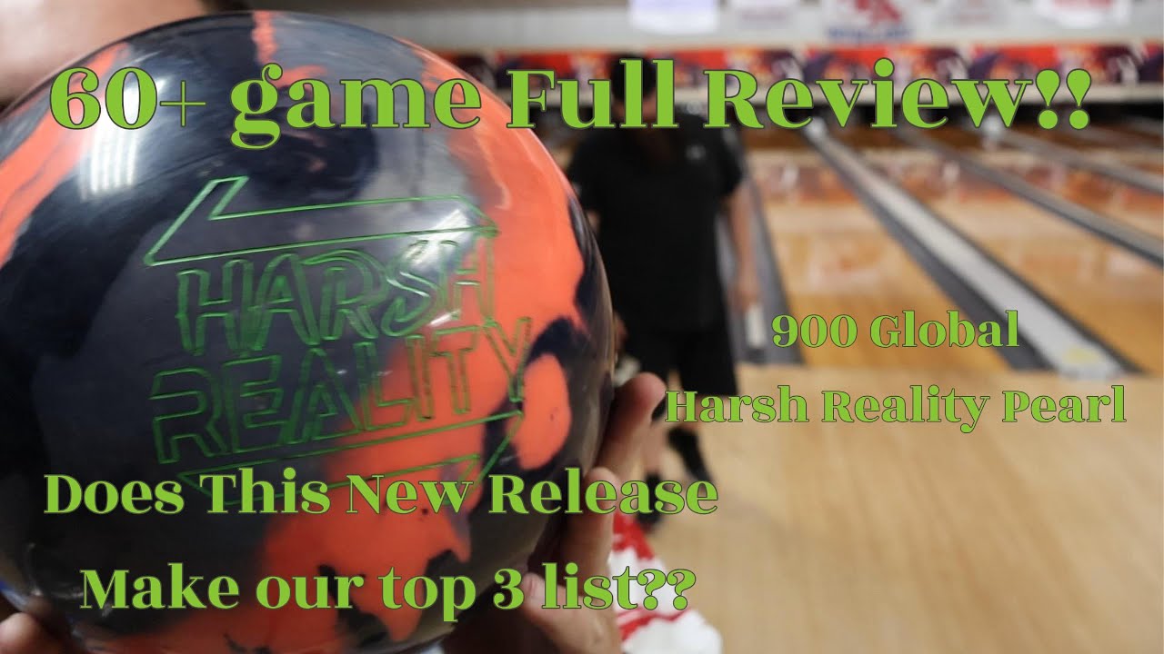 Harsh Reality Pearl By 900 Global // Bowling Ball Review! 4k