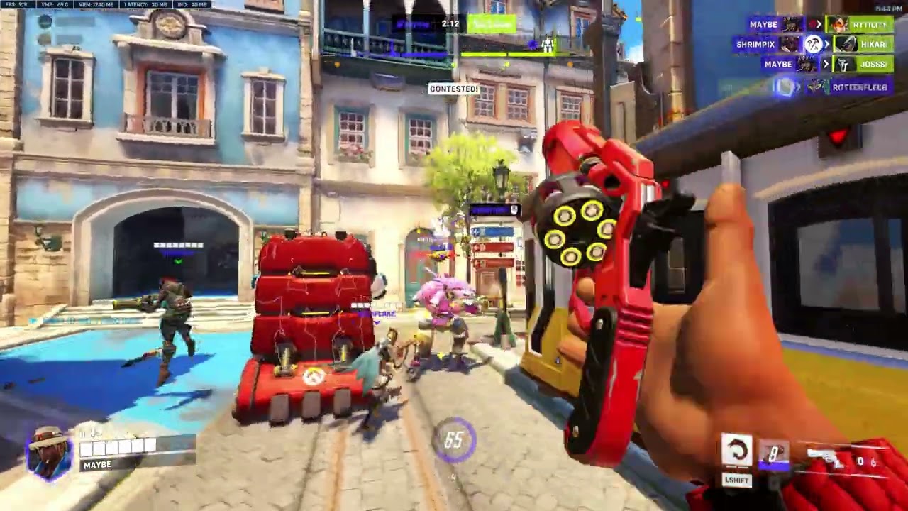 When a Genji otp makes a flex dps clip dump in overwatch 2