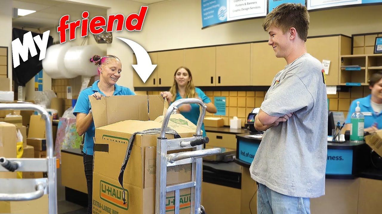 Я попытался отправить своего друга...