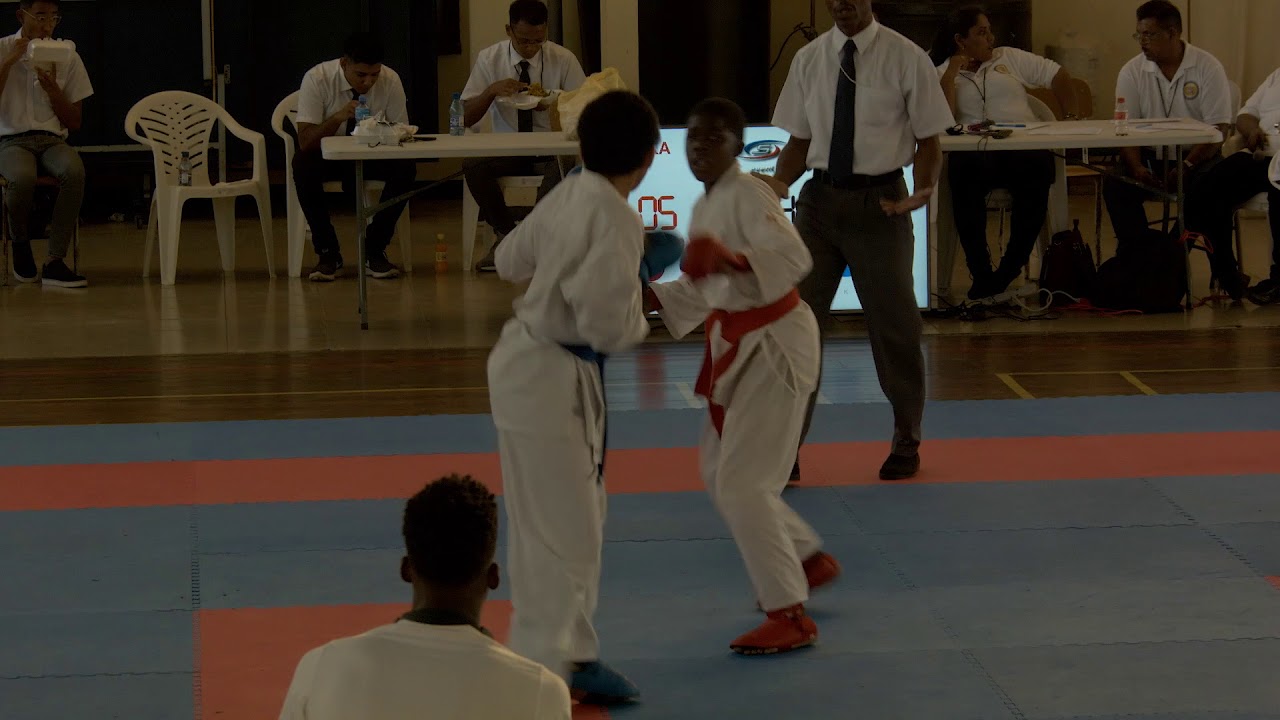 NATIONALE KARATE KAMPIOENSCHAPPEN  2018  DAG 1   6 - 14 JAAR