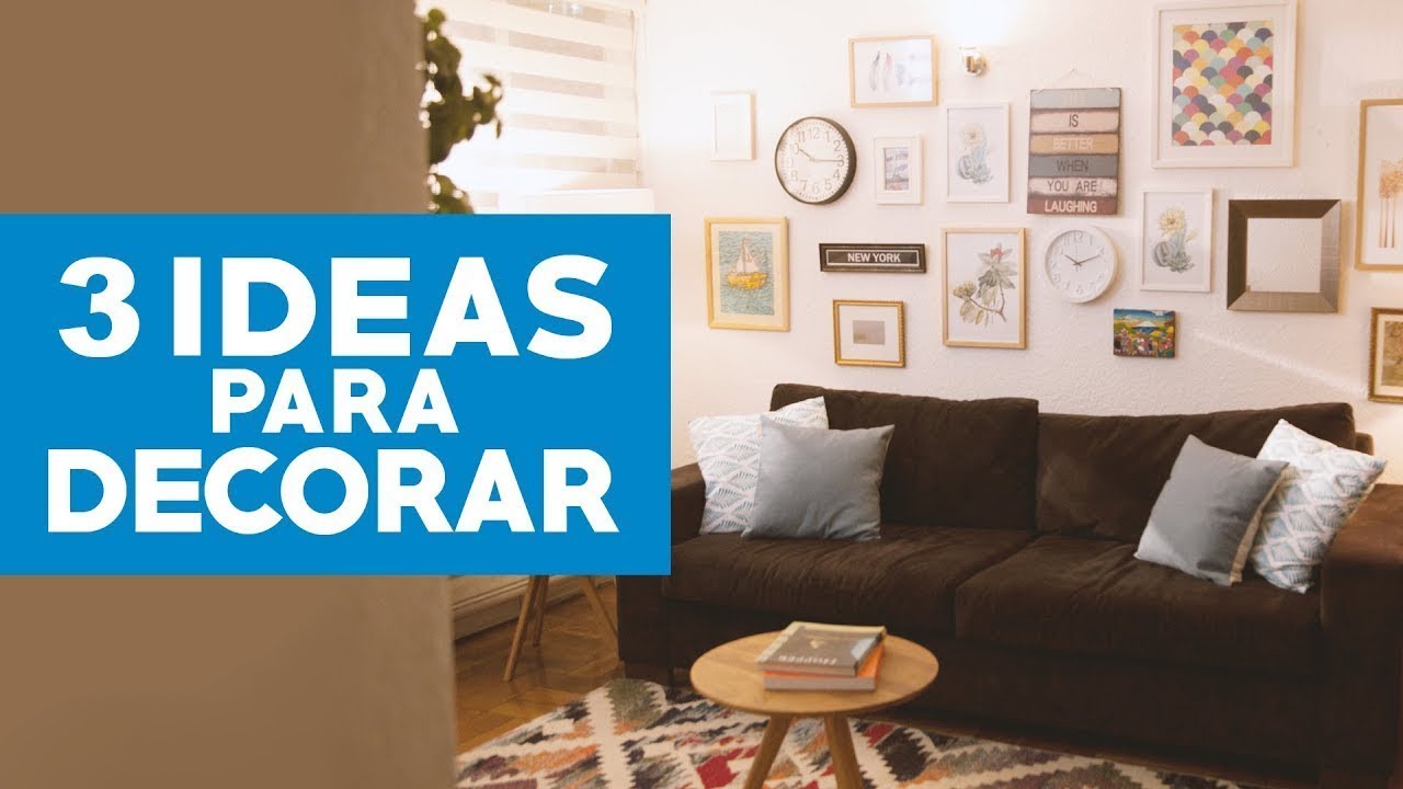 3 ideas de decoraci&oacute;n que s&iacute; puedes hacer