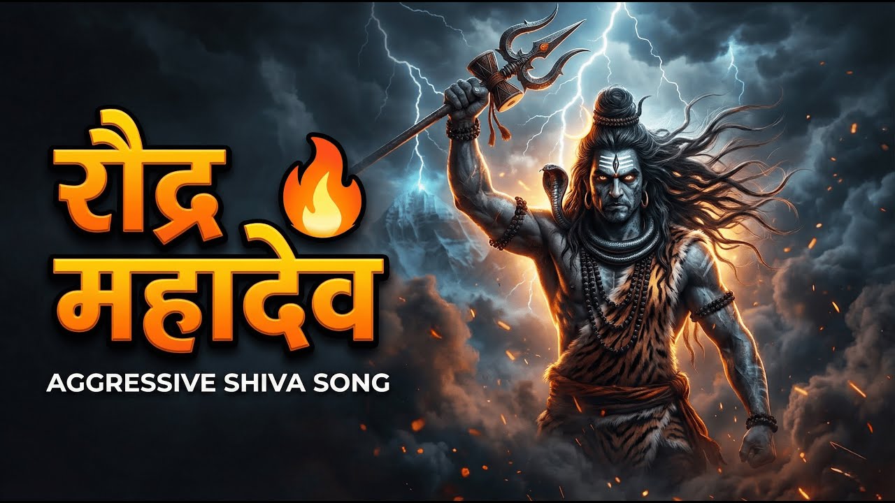 रौद्र महादेव 🔥 | Aggressive Shiva Song | BAM BAM BHOLE | Mahakaal Fury