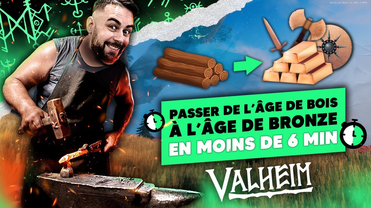 Tuto : Passer à l'âge de Bronze en moins de 6 minutes ! sur Valheim