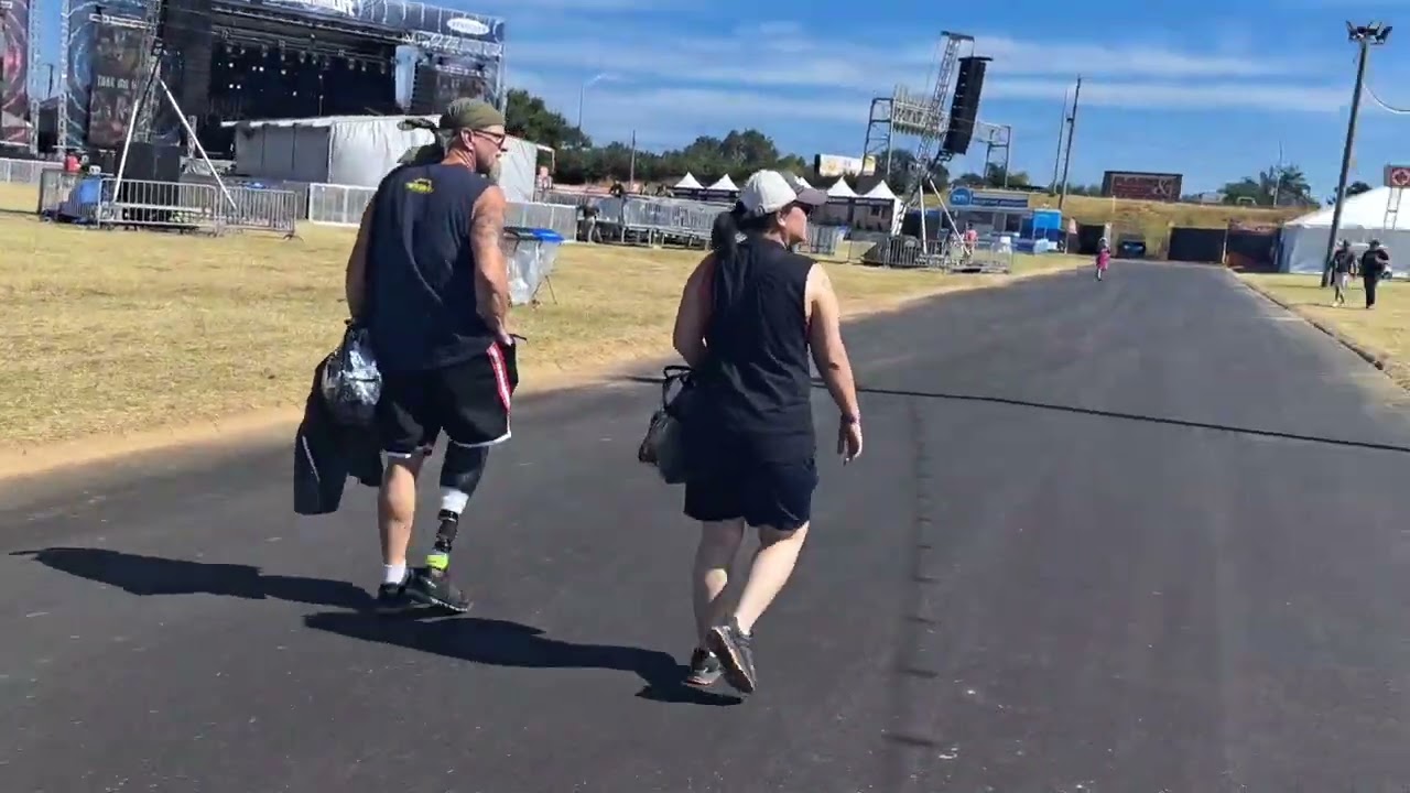louder than life 2023 walking around